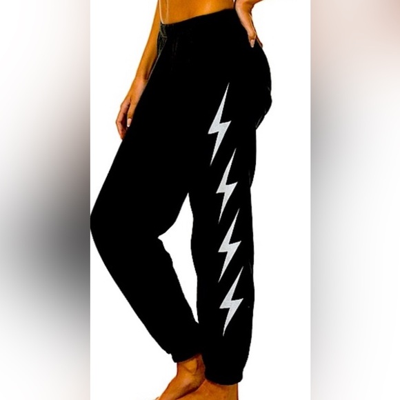 AVIATOR NATION "BOLT 4" Sweatpants - - Picture 1 of 6